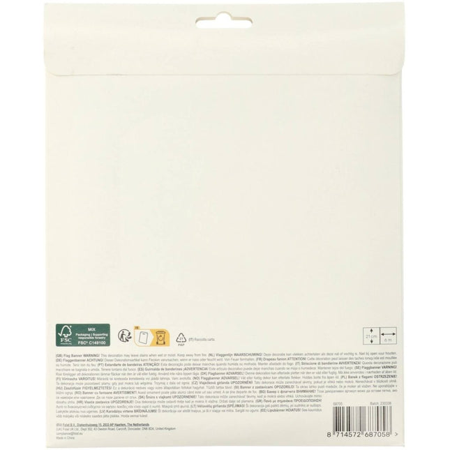 Happy Birthday Slinger 6m van Folat koop je bij Partywinkel