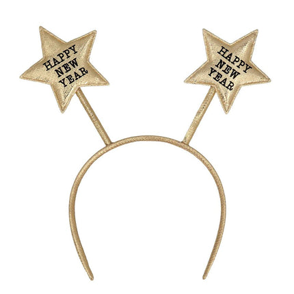 Happy New Year Haarband van Boland koop je bij Partywinkel