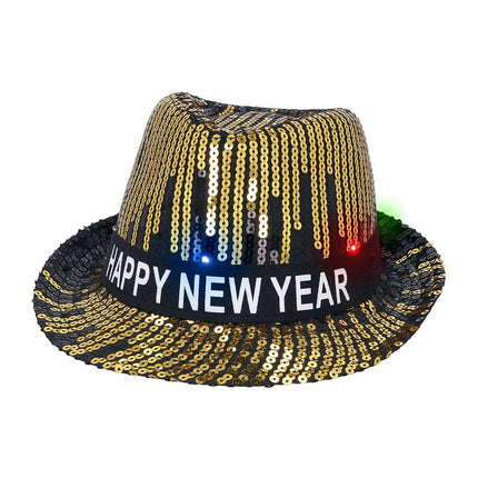 Happy New Year Hoed Led van Boland koop je bij Partywinkel