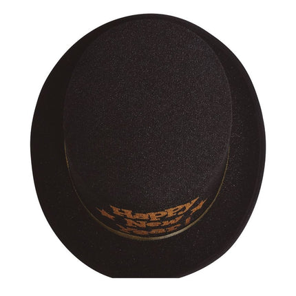 Happy New Year Hoed Zwart Goud van Fiestas Guirca koop je bij Partywinkel