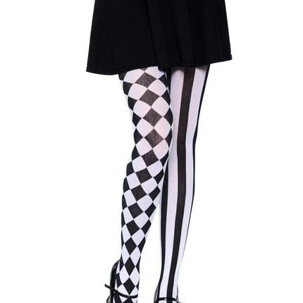 Harlekijn Panty van Leg Avenue koop je bij Partywinkel