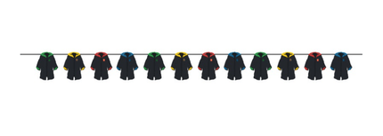 Harry Potter Mantel Vlaggenlijn 3,6m van Unique koop je bij Partywinkel