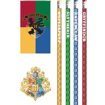 Harry Potter Schrijfwarenset 12-delig van Unique koop je bij Partywinkel