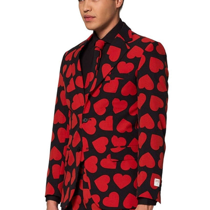 Harten Pak Heren OppoSuits van OppoSuits koop je bij Partywinkel