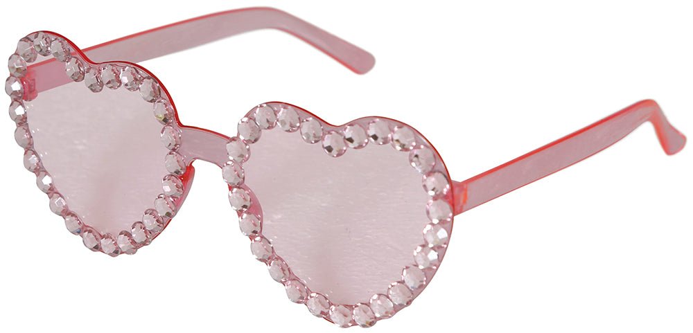 Hartjes Bril Roze Diamantjes van Fiestas Guirca koop je bij Partywinkel