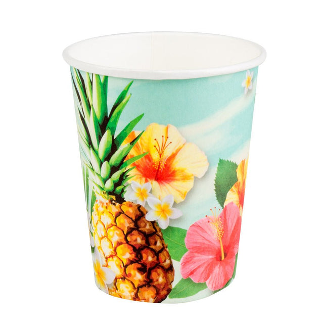 Hawaii Bekers Papier 210ml 10st van Boland koop je bij Partywinkel
