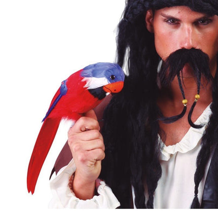 Hawaii Decoratie Papegaai 36cm van Fiestas Guirca koop je bij Partywinkel