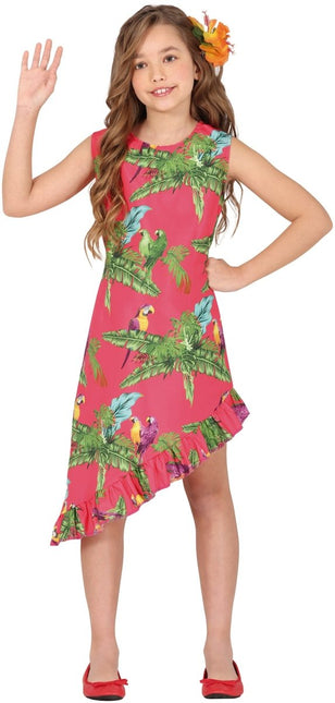 Hawaii Jurk Meisje van Fiestas Guirca koop je bij Partywinkel