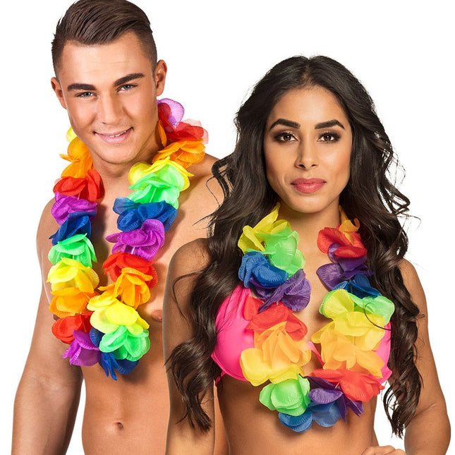 Hawaii Krans XL van Boland koop je bij Partywinkel