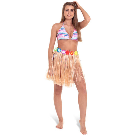 Hawaii Rok Naturel - 45cm van Folat koop je bij Partywinkel