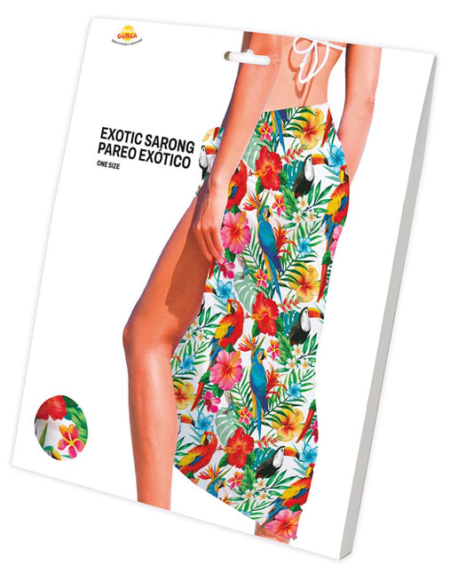 Hawaii Sarong 1,50m van Fiestas Guirca koop je bij Partywinkel