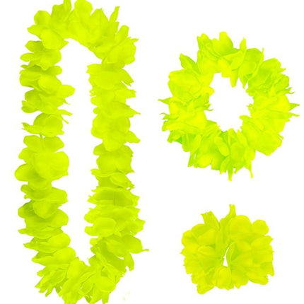 Hawaii Set Geel van Widmann koop je bij Partywinkel