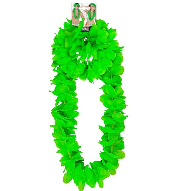 Hawaii Set Groen van Widmann koop je bij Partywinkel