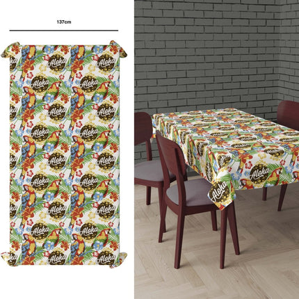 Hawaii Tafelkleed Aloha 2,74m van Fiestas Guirca koop je bij Partywinkel