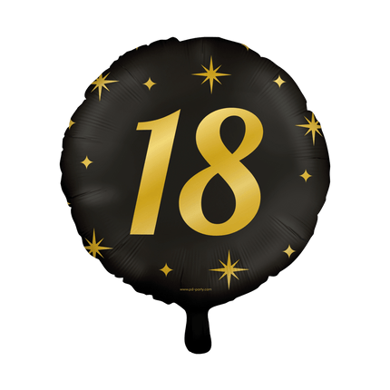 Helium Ballon 18 Jaar Leeg 30cm van Paper Dreams koop je bij Partywinkel