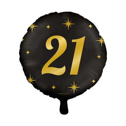 Helium Ballon 21 Jaar Leeg 30cm van Paper Dreams koop je bij Partywinkel
