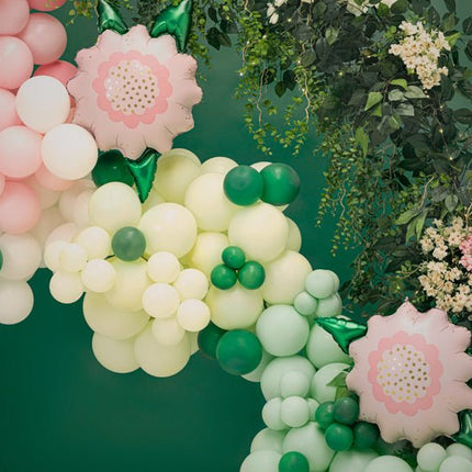 Helium Ballon Bloem Leeg 70cm van Partydeco koop je bij Partywinkel