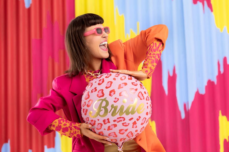 Helium Ballon Bride Leeg 45cm van Partydeco koop je bij Partywinkel