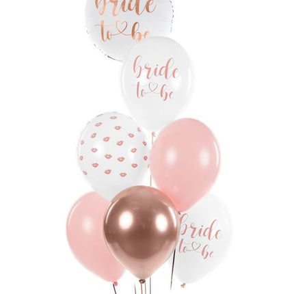 Helium Ballon Bride To Be Leeg 45cm van Partydeco koop je bij Partywinkel
