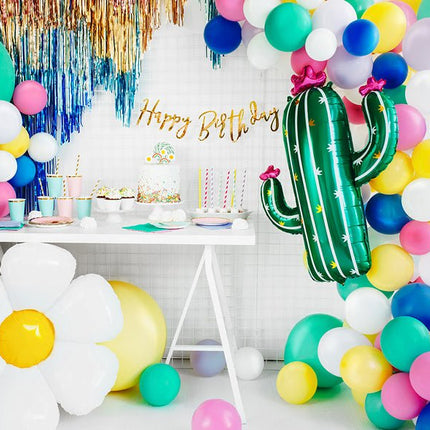 Helium Ballon Cactus Leeg 82cm van Partydeco koop je bij Partywinkel