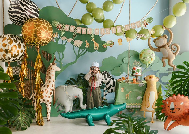 Helium Ballon Cheetah Bal 75cm Leeg van Partydeco koop je bij Partywinkel