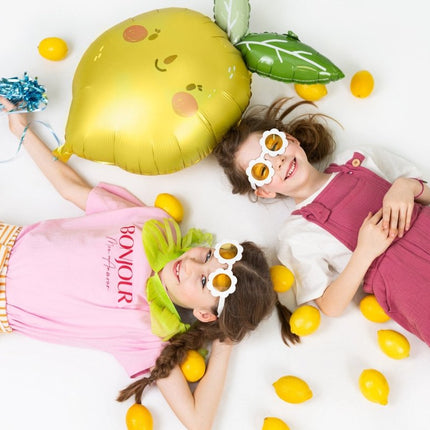 Helium Ballon Citroen Leeg 60cm van Partydeco koop je bij Partywinkel