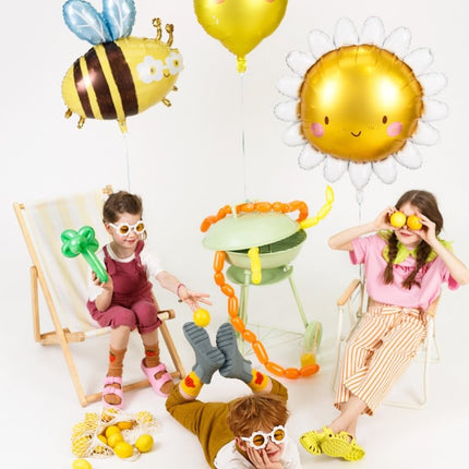 Helium Ballon Citroen Leeg 60cm van Partydeco koop je bij Partywinkel