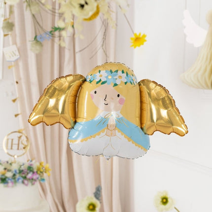 Helium Ballon Engel Leeg 77cm van Partydeco koop je bij Partywinkel