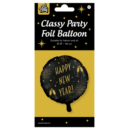 Helium Ballon Happy New Year Leeg 30cm van Paper Dreams koop je bij Partywinkel