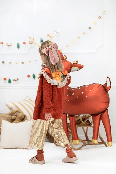 Helium Ballon Hert Leeg 1,05m van Partydeco koop je bij Partywinkel