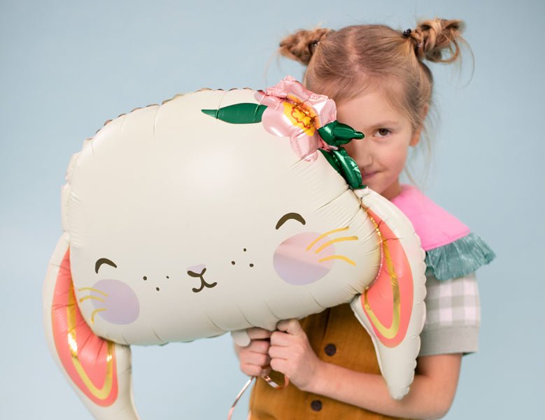 Helium Ballon Konijn Leeg 65cm van Partydeco koop je bij Partywinkel