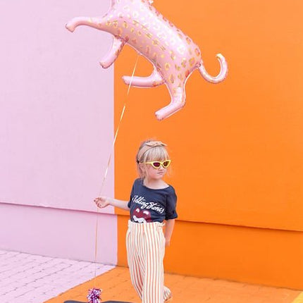 Helium Ballon Luipaard Leeg 1,14m van Partydeco koop je bij Partywinkel