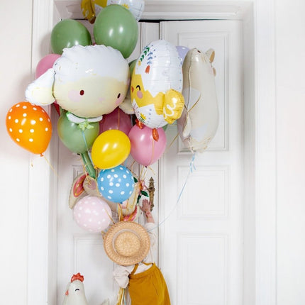 Helium Ballon Schaap Leeg 67cm van Partydeco koop je bij Partywinkel