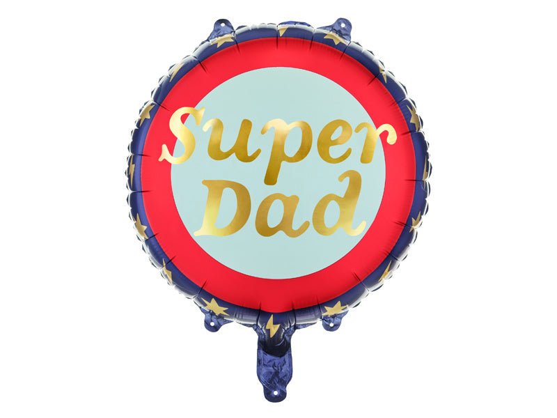 Helium Ballon Super Dad Leeg 45cm van Partydeco koop je bij Partywinkel