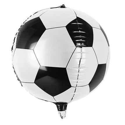 Helium Ballon Voetbal Leeg 40cm van Partydeco koop je bij Partywinkel