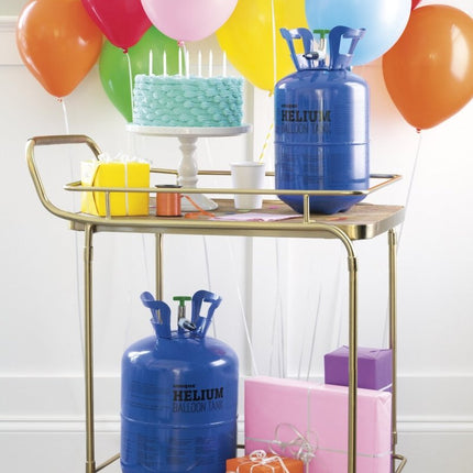 Helium Tank met 200 Ballonnen en Lint van Partywinkel koop je bij Partywinkel