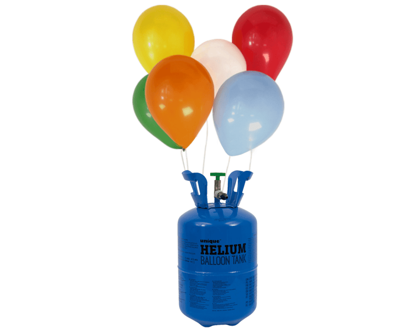 Helium Tank met 30 Ballonnen en Lint van Partywinkel koop je bij Partywinkel