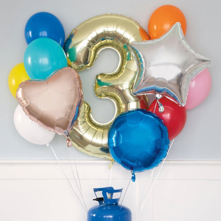Helium Tank Voor 150 Ballonnen van Partywinkel koop je bij Partywinkel