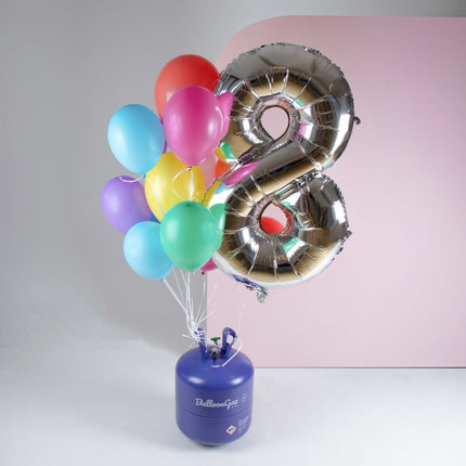 Helium Tank Voor 80 Ballonnen van Folat koop je bij Partywinkel