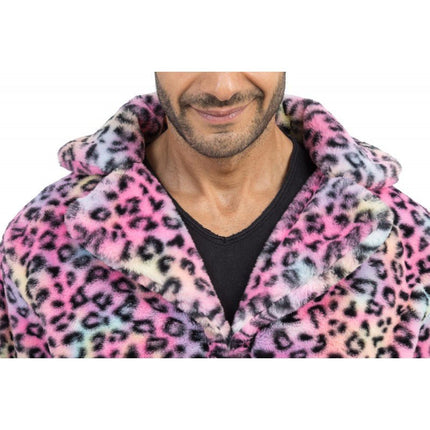 Herenjas – Multicolor Luipaardprint van CHAKS koop je bij Partywinkel