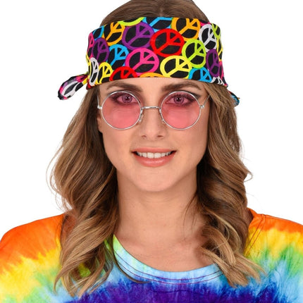 Hippie 60S Bandana 55cm van Widmann koop je bij Partywinkel