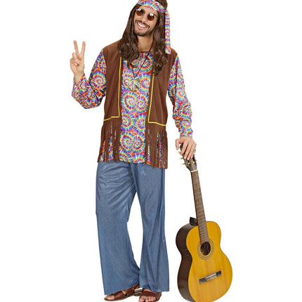 Hippie 60S Kostuum Heren 5 delig van Widmann koop je bij Partywinkel