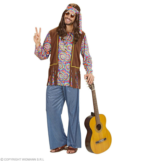 Hippie 60S Kostuum Heren 5 delig van Widmann koop je bij Partywinkel