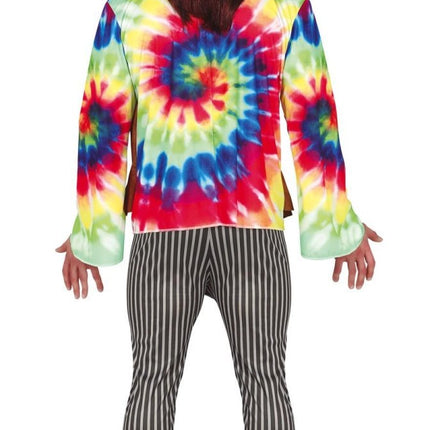 Hippie Kostuum Heren Gekleurd van Fiestas Guirca koop je bij Partywinkel