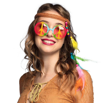 Hippie Kostuum Set 2 delig van Boland koop je bij Partywinkel