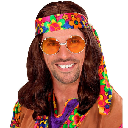 Hippie Pruik Bruin van Widmann koop je bij Partywinkel