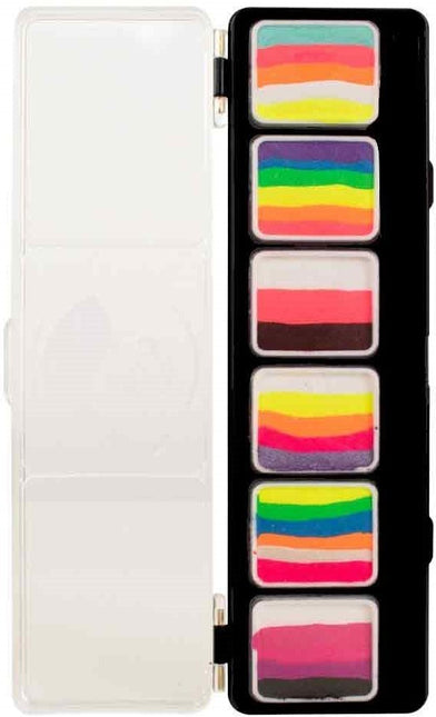 Hobby Watercolor Splitcake Mix 6gr 6st van PXP Professional Colours koop je bij Partywinkel