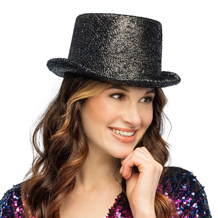 Hoed Showtime zwart van Boland koop je bij Partywinkel