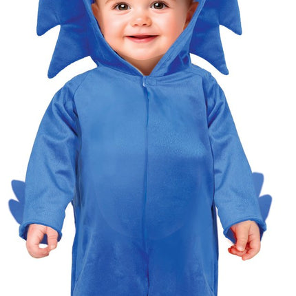 Hond Kostuum Blauw Baby Onesie van Fiestas Guirca koop je bij Partywinkel