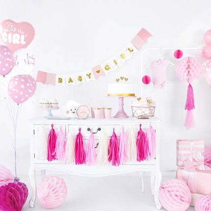 Honeycomb Bal Lichtroze 20cm van Partydeco koop je bij Partywinkel